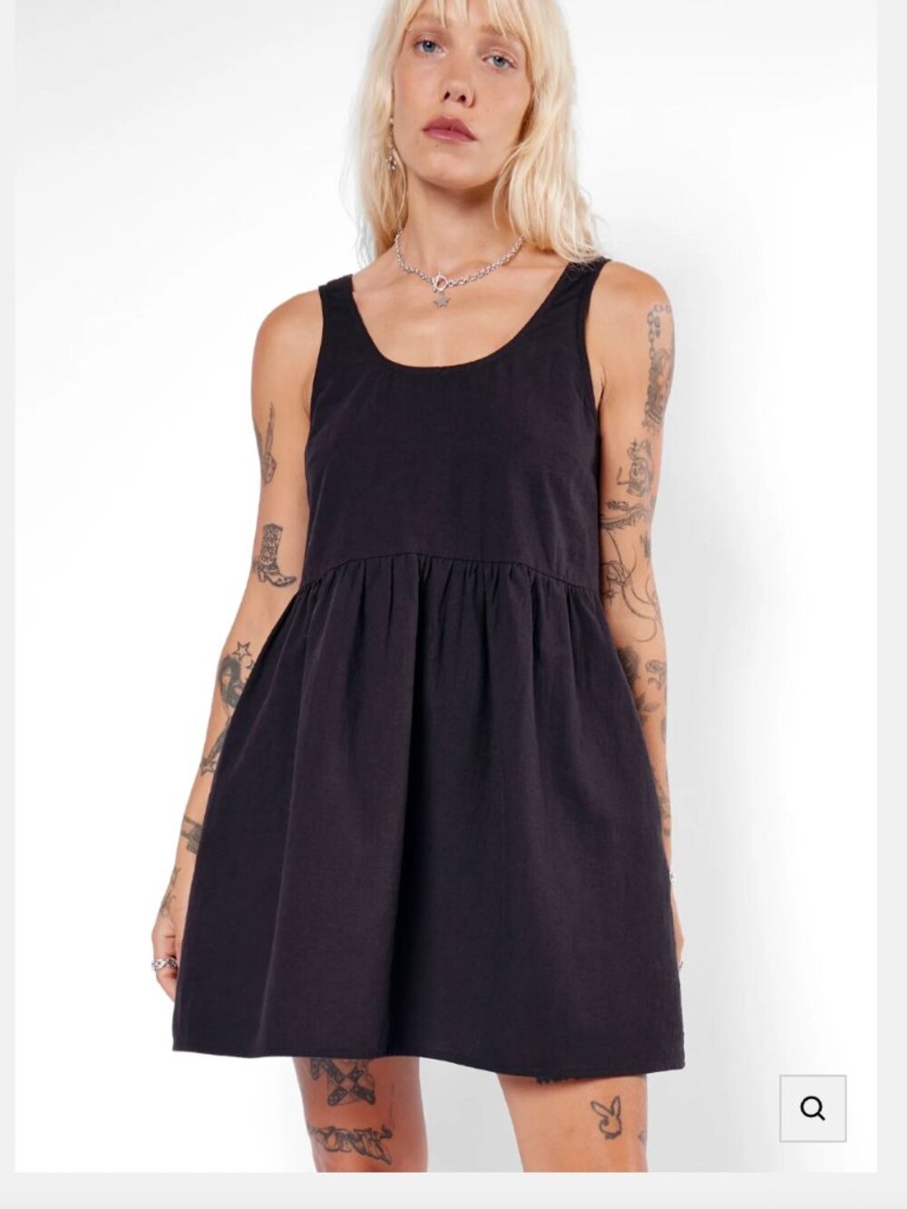 Mary Wyatt Dahlia Smock Dress - Picture 4 of 8